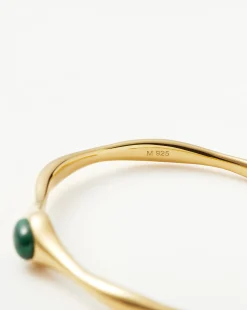 Magma Gemstone Cuff Bracelet