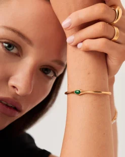 Magma Gemstone Cuff Bracelet