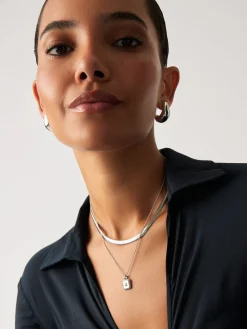 March Birthstone Pendant Necklace
