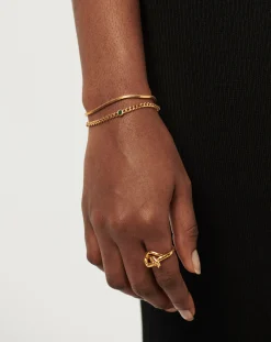 May Birthstone Chain Bracelet