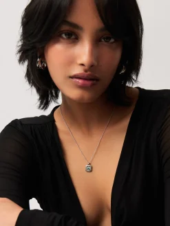 May Birthstone Pendant Necklace