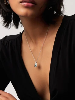 May Birthstone Pendant Necklace