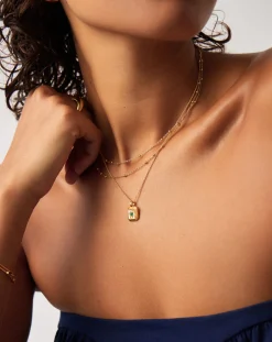 May Birthstone Pendant Necklace