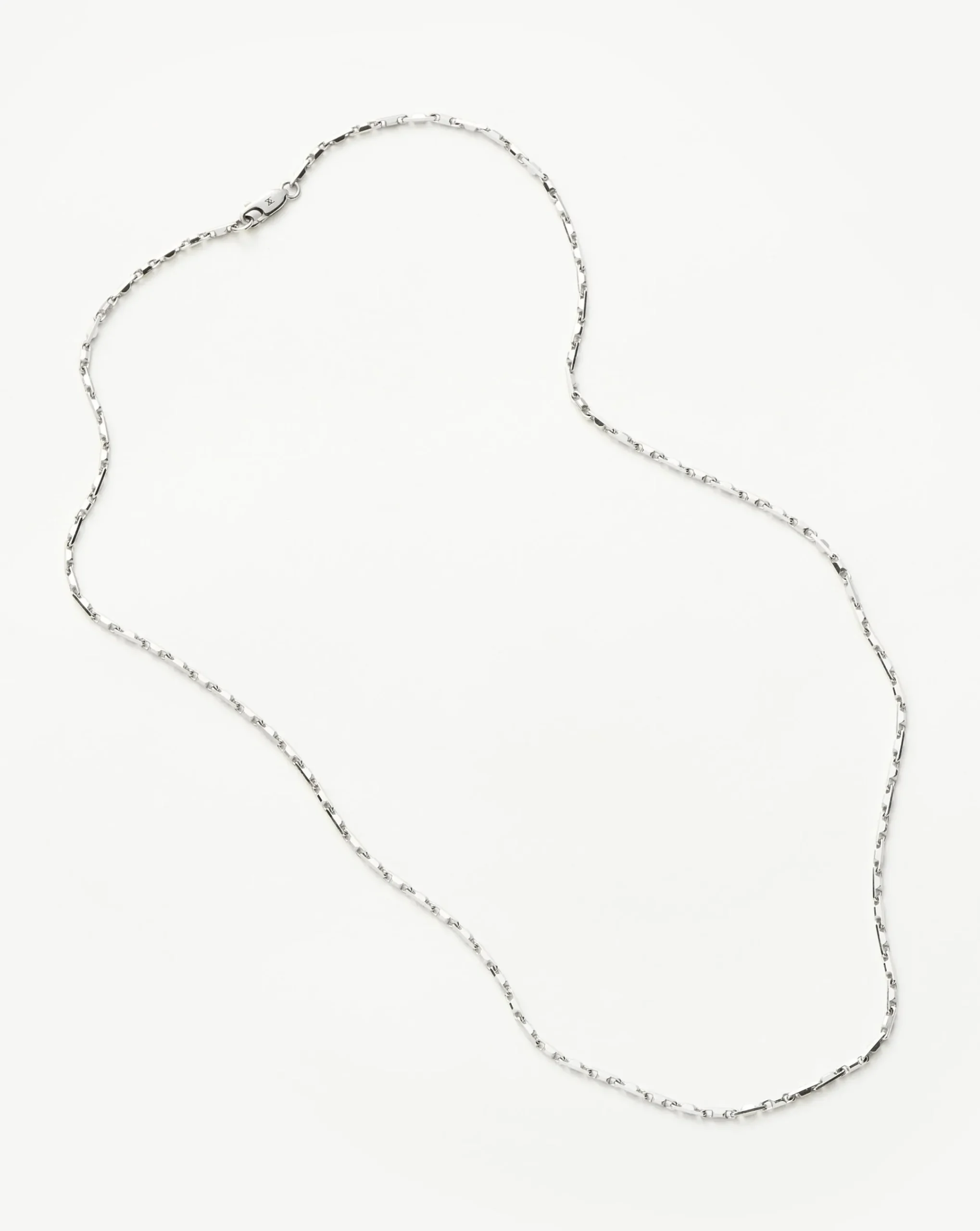 Mens Interlocking Link Chain Necklace