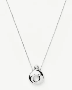Message in a Bottle Molten Pendant Necklace
