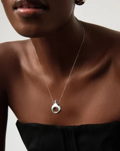 Message in a Bottle Molten Pendant Necklace