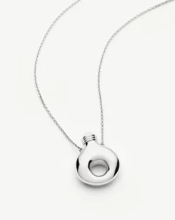 Message in a Bottle Molten Pendant Necklace