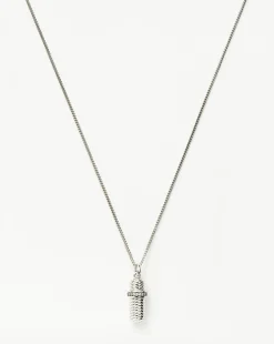 Message in a Bottle Ridge Pendant Necklace