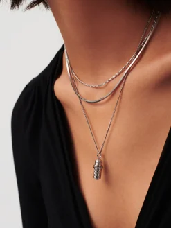 Message in a Bottle Ridge Pendant Necklace