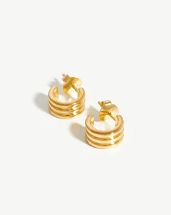 Mini Ancien Hoop Earrings