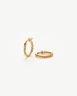 Mini Helical Hoop Earrings