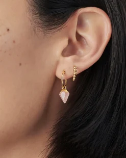 Mini Shield Hoop Earrings
