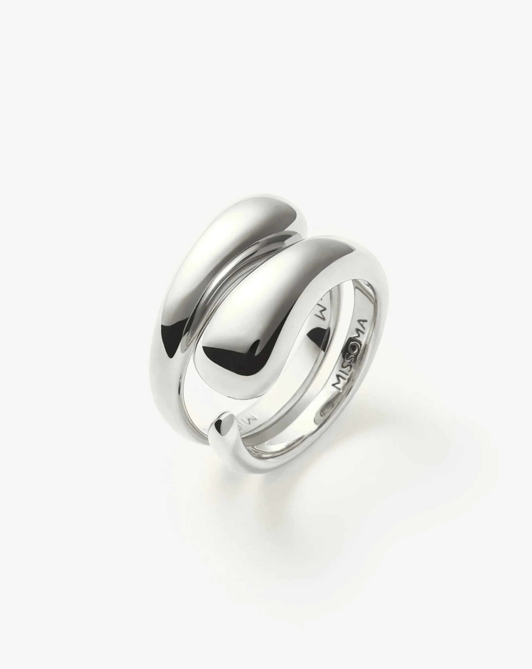 Molten Double Stacking Ring Set
