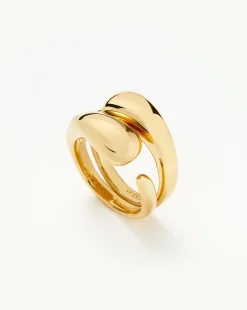Molten Double Stacking Ring Set