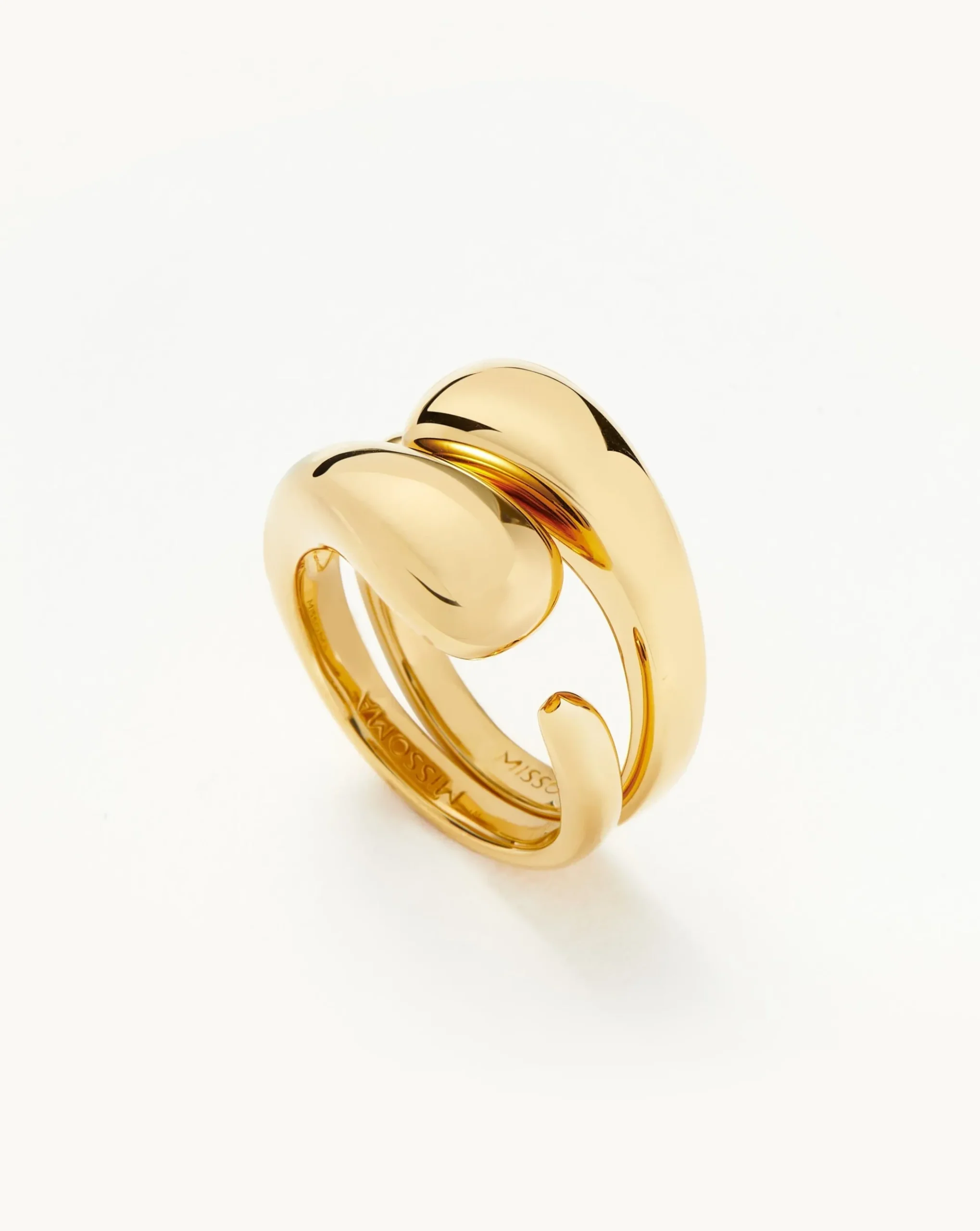 Molten Double Stacking Ring Set