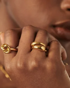 Molten Double Stacking Ring Set