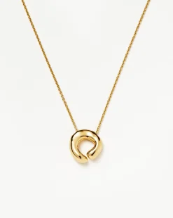 Molten Open Pendant Necklace