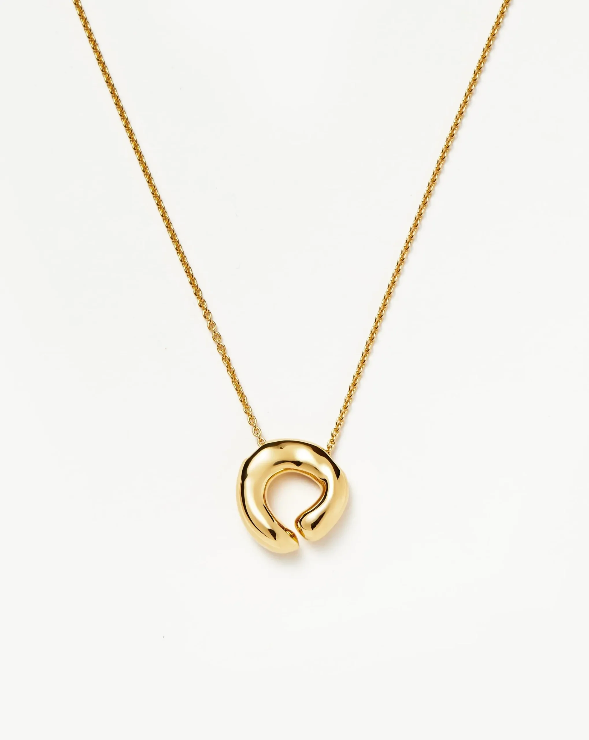 Molten Open Pendant Necklace
