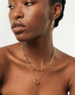 Molten Open Pendant Necklace