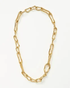 Molten Twisted Infinity Chain Necklace