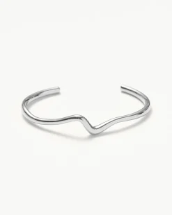 Molten Wave Cuff Bracelet