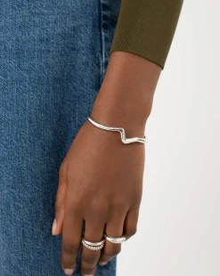 Molten Wave Cuff Bracelet