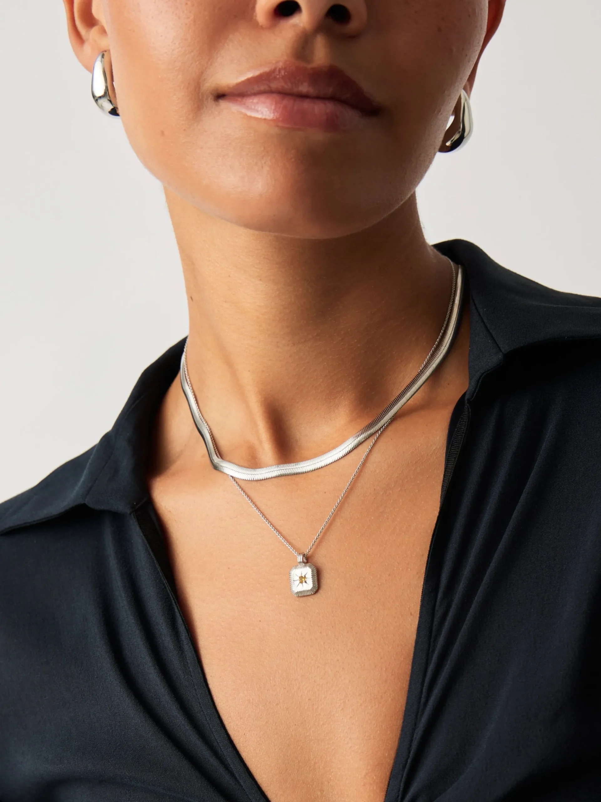 November Birthstone Pendant Necklace