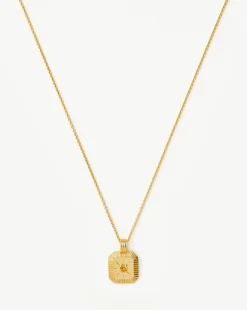 November Birthstone Pendant Necklace