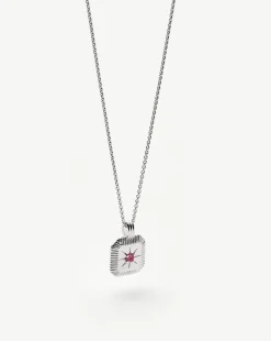 October Birthstone Pendant Necklace