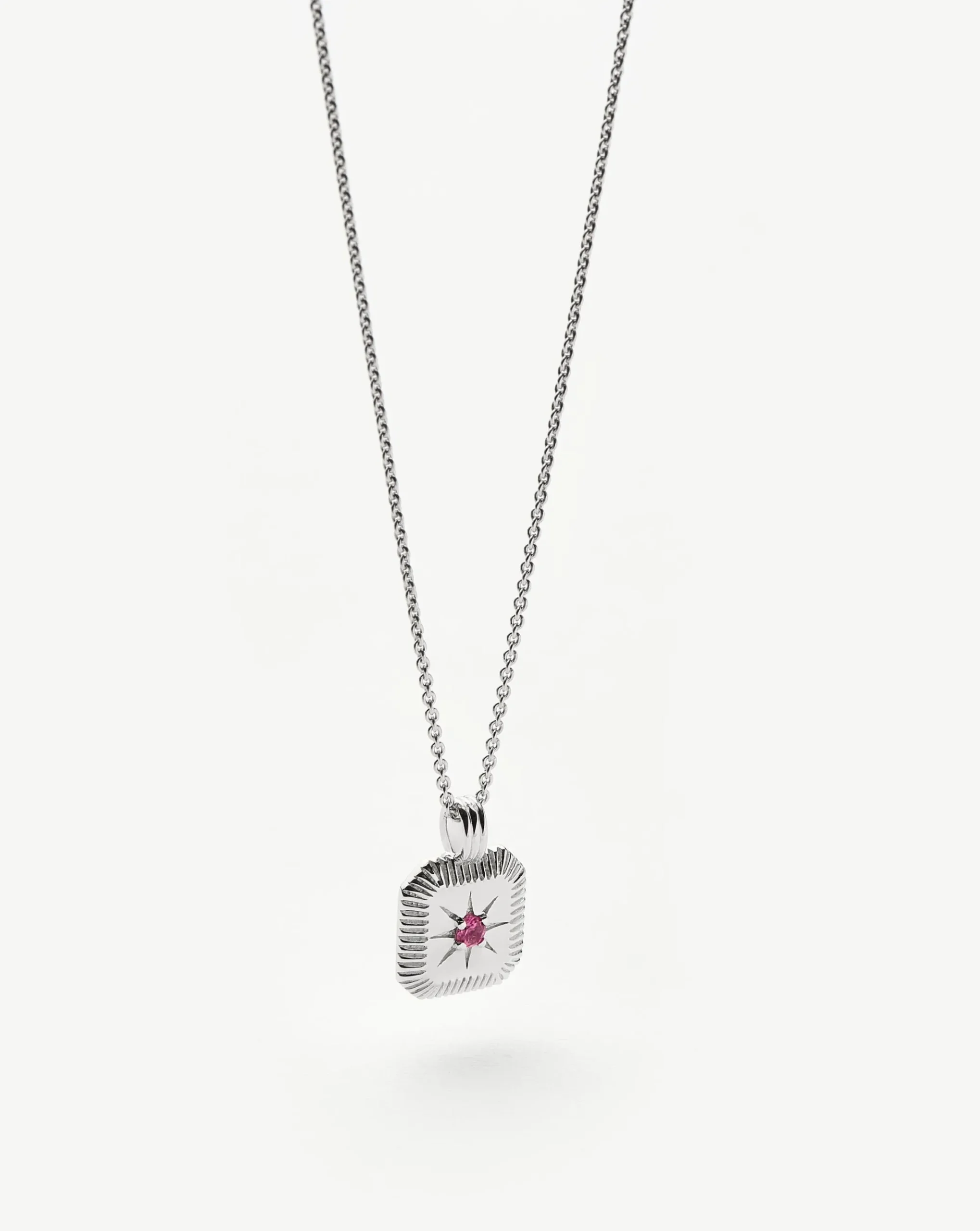 October Birthstone Pendant Necklace