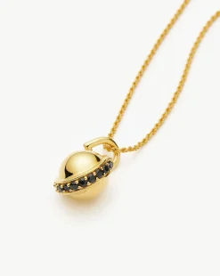 Orb Gemstone Pendant Necklace