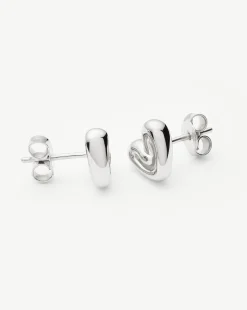 Puffy Heart Mini Stud Earrings
