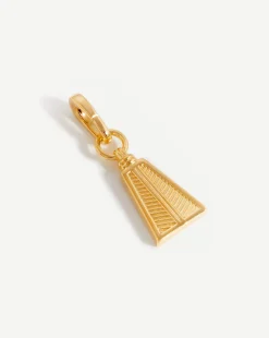Ridge Pyramid Clip-On Pendant