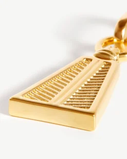 Ridge Pyramid Clip-On Pendant