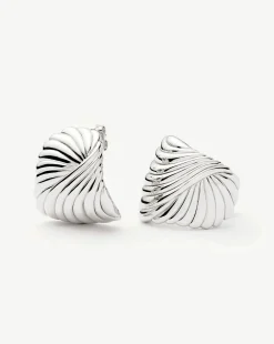 Ripple Oversized Stud Earrings