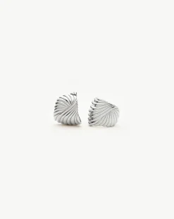 Ripple Stud Earrings