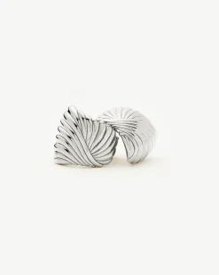 Ripple Stud Earrings
