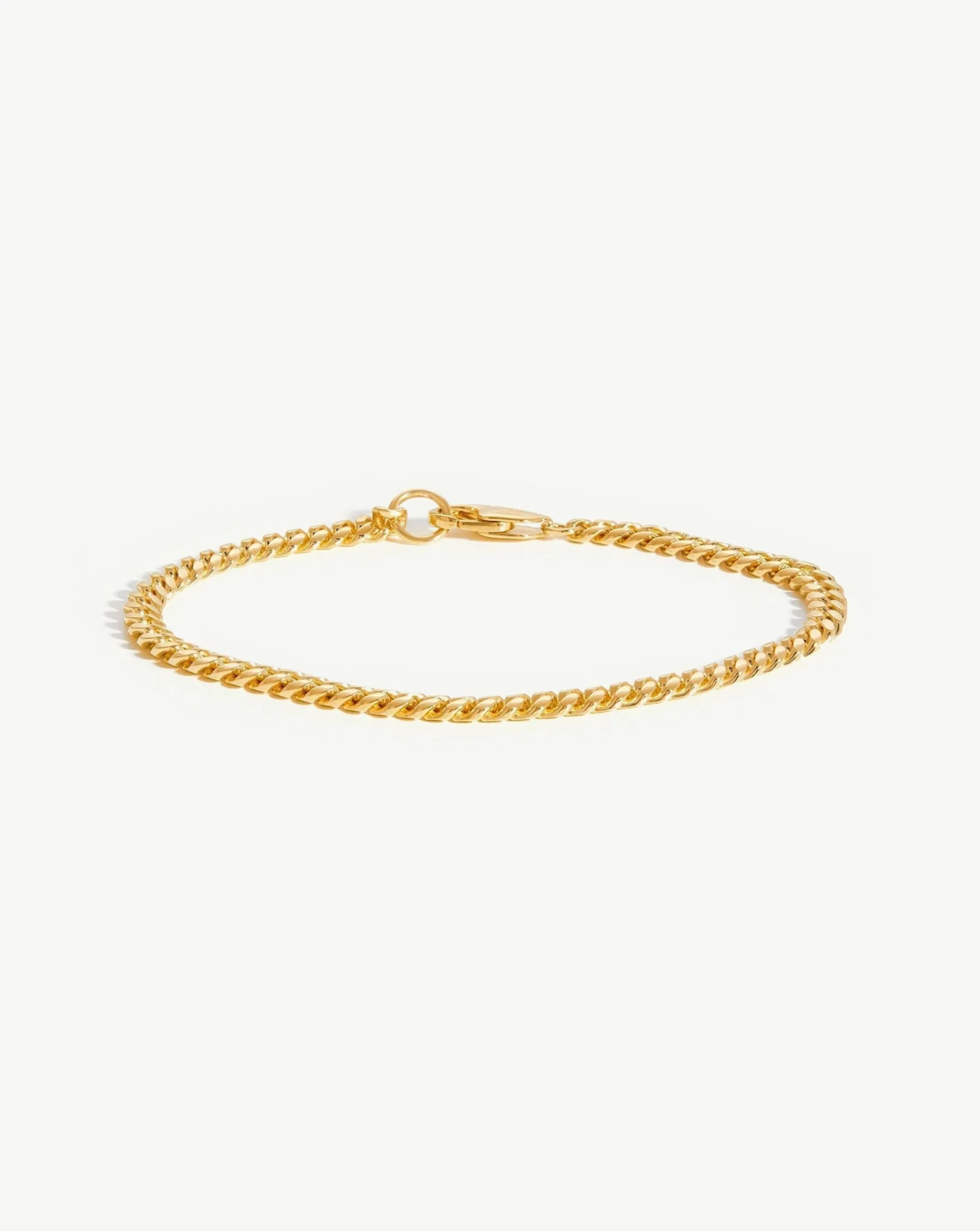 Round Curb Chain Bracelet