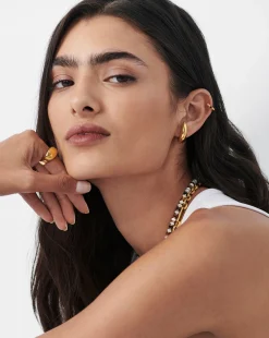 Savi Dome Cuff Earrings