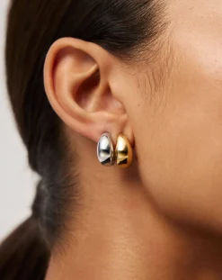 Savi Dome Mini Hoop Earring Set