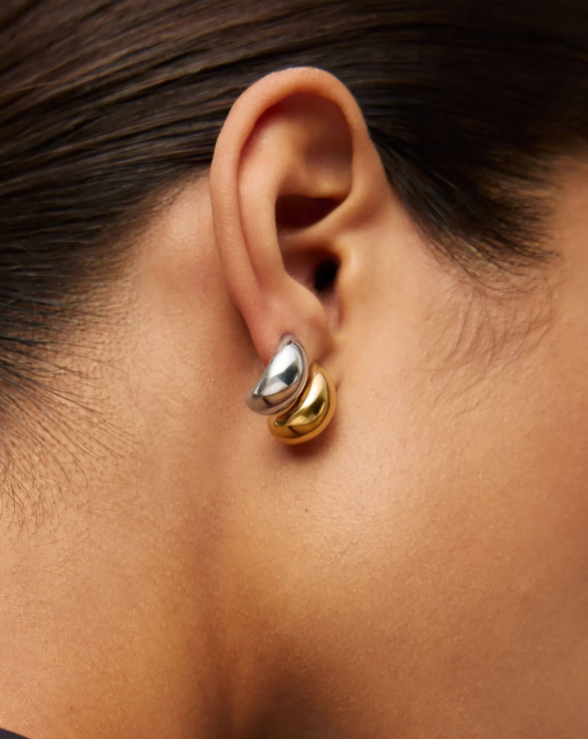 Savi Dome Mini Hoop Earring Set