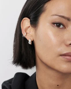 Savi Dome Mini Hoop Earrings