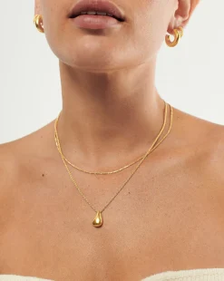 Savi Droplet Pendant Necklace Set