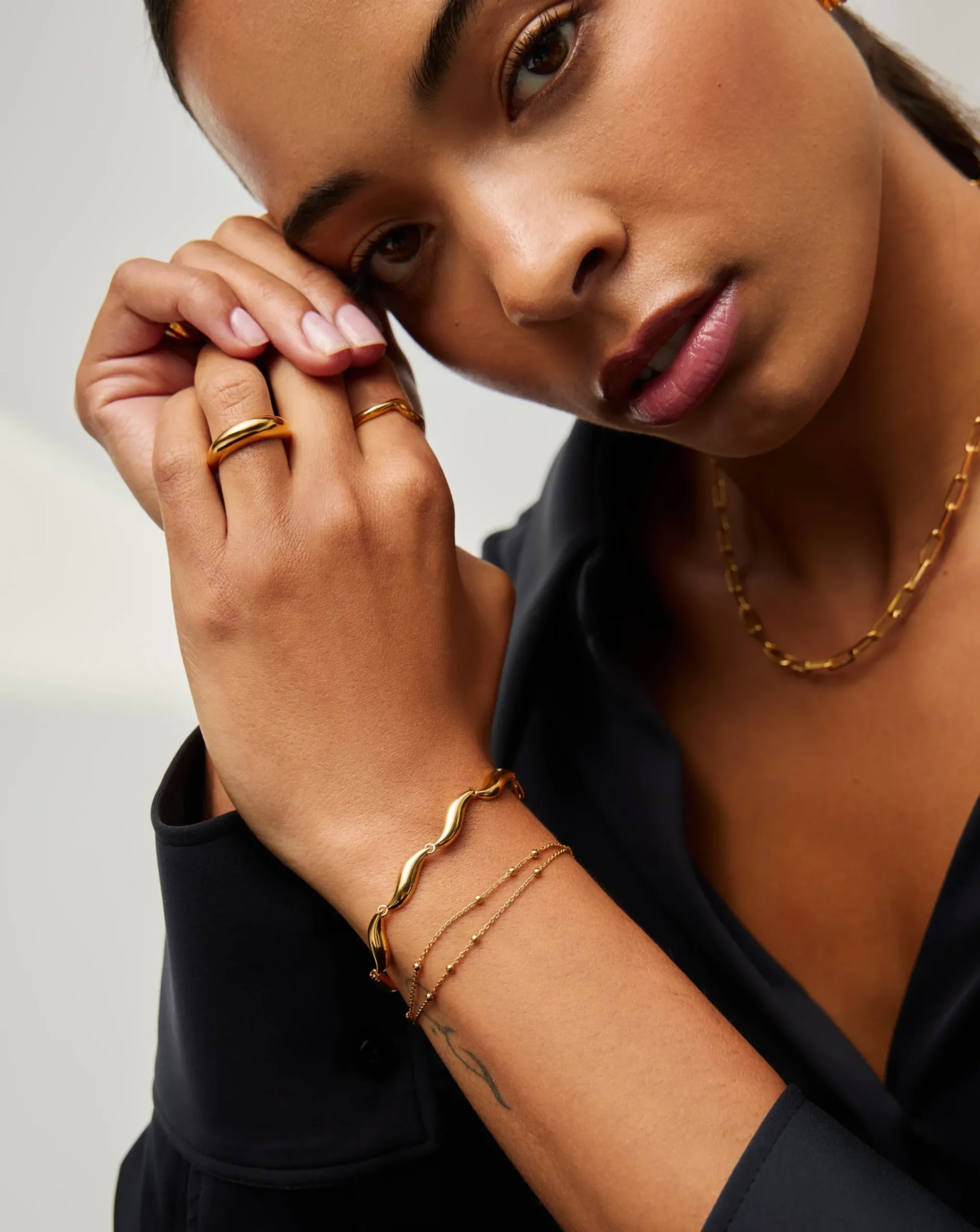 Savi Signature Link Chain Bracelet