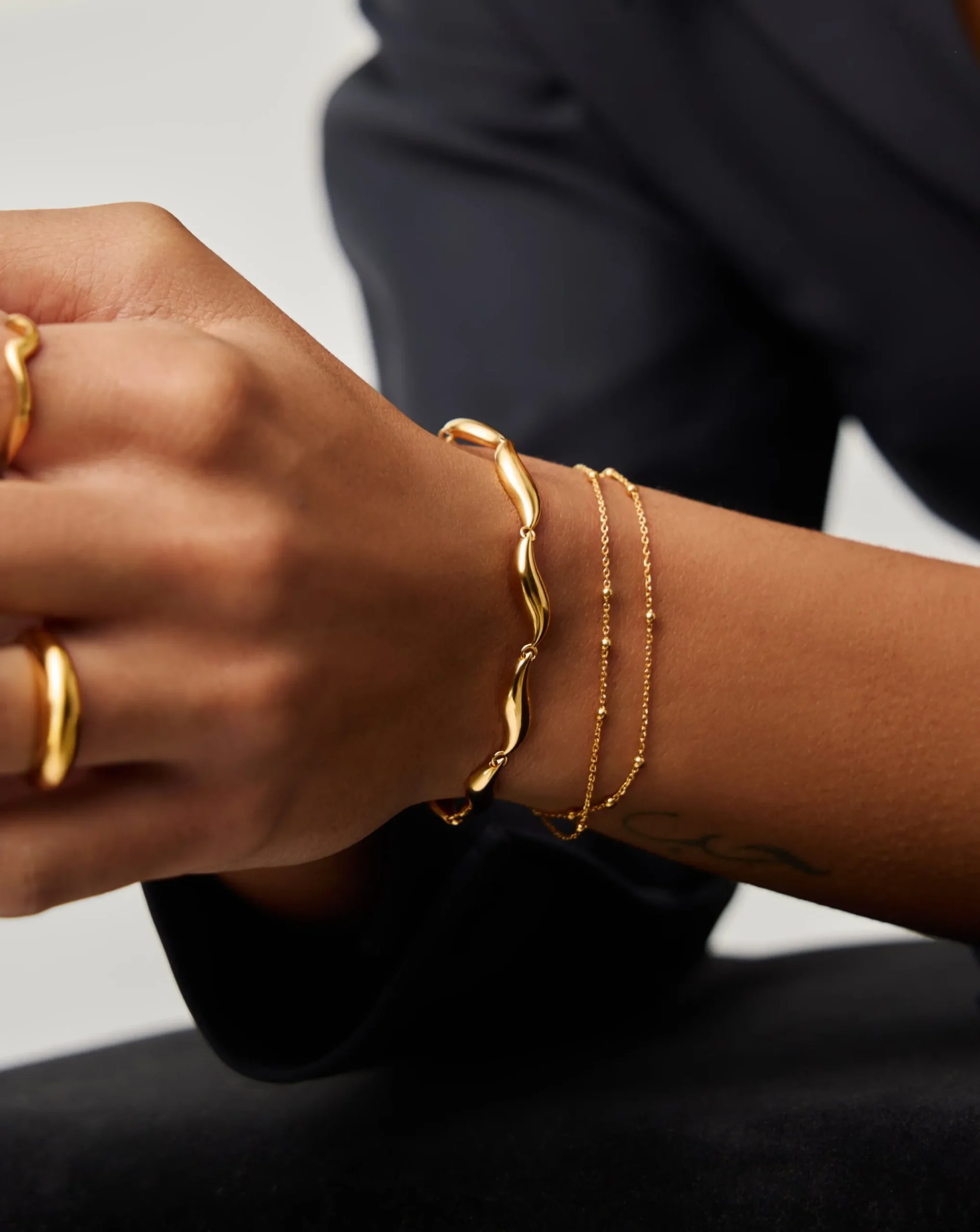 Savi Signature Link Chain Bracelet