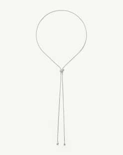 Savi Slider Lariat Chain Necklace