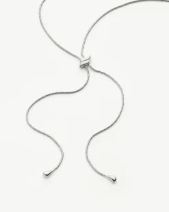 Savi Slider Lariat Chain Necklace