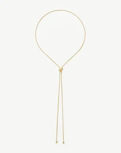 Savi Slider Lariat Chain Necklace