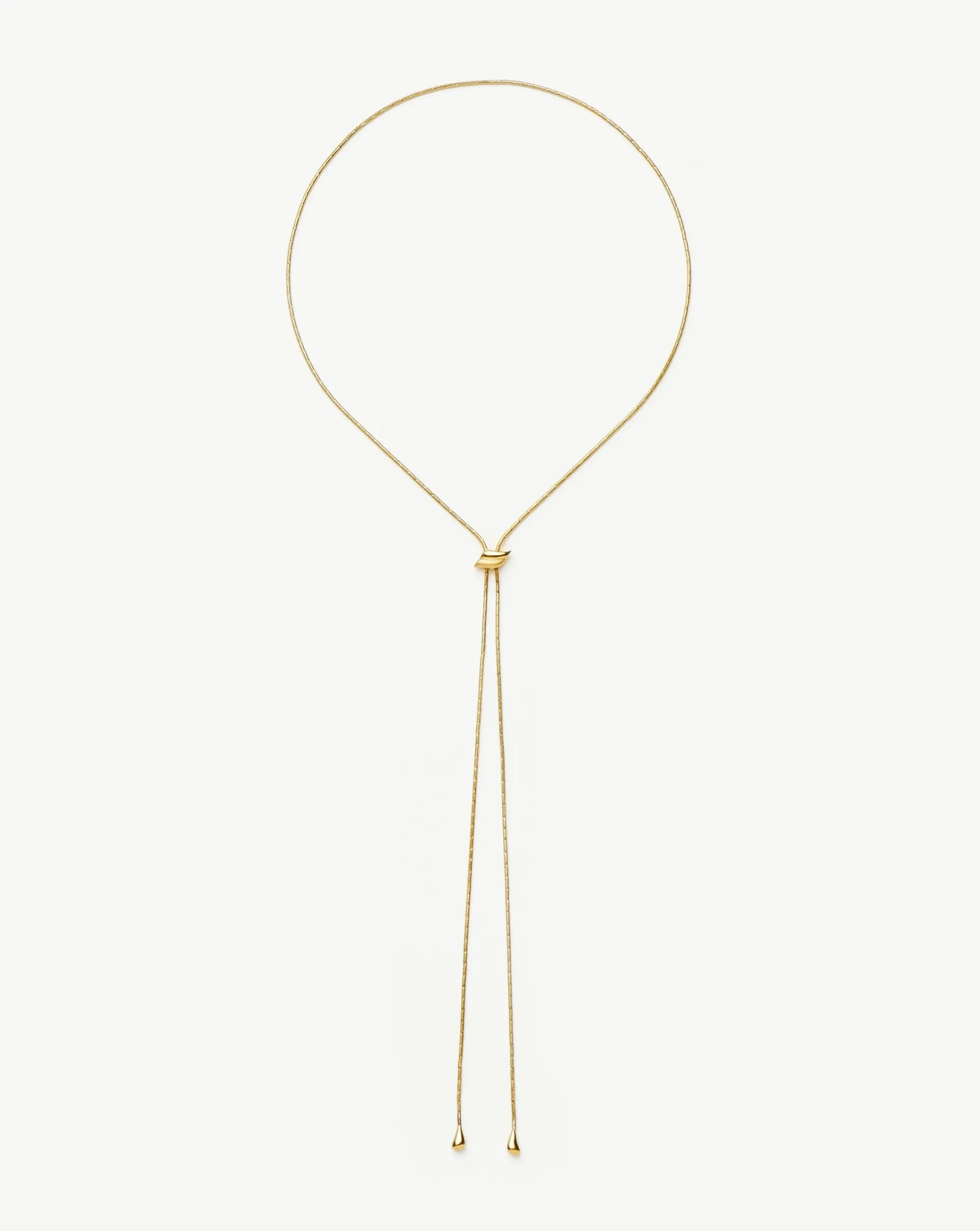 Savi Slider Lariat Chain Necklace