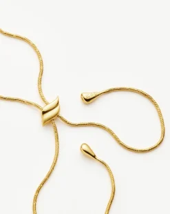 Savi Slider Lariat Chain Necklace